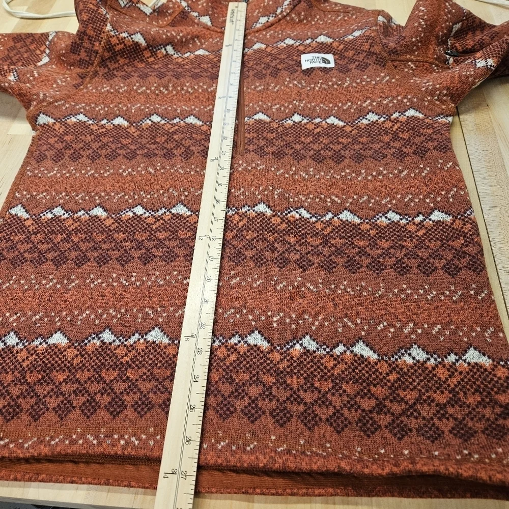 The North Face Brown Patterned Pullover